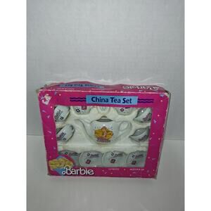 Chilton Globe Toys Vintage Collectible Barbie Doll Kids Porcelain China Tea Set